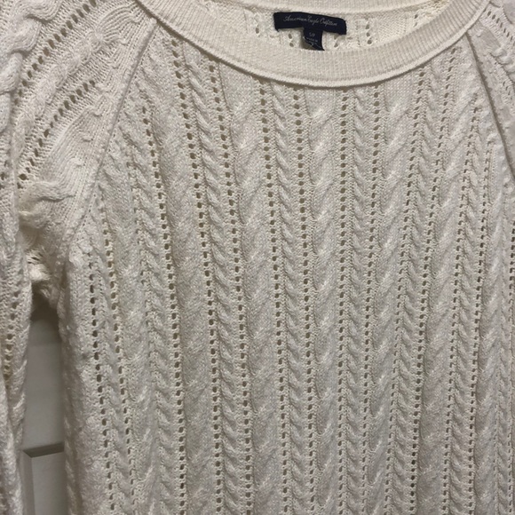 American Eagle Cable Knit Sweater - Picture 2 of 6